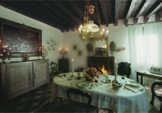 Sala da pranzo agriturismo di lusso